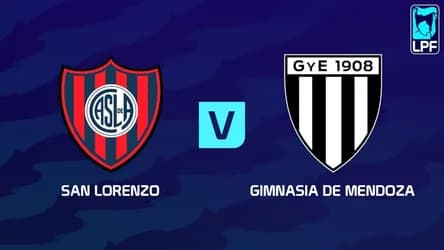 San Lorenzo vs Gimnasia y Esgrima de Mendoza